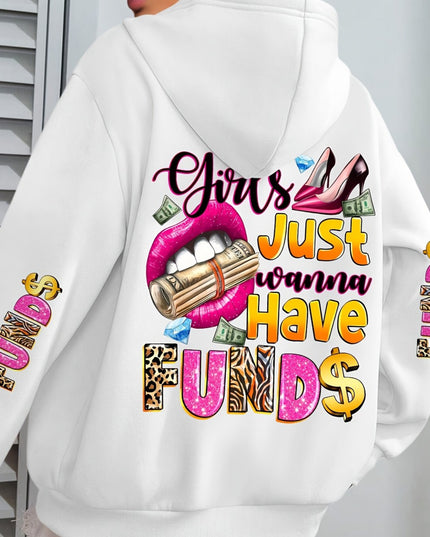 Plus Size - Plus Size - Women'S Plus Size "Money Moves" Graphic Hoodie - Cozy Long-Sleeve Sweatshirt with Pockets, Casual Fall/Winter Design, Black with Pink & White Lettering, Comfortable Pullover for Casual Attire, Casual W