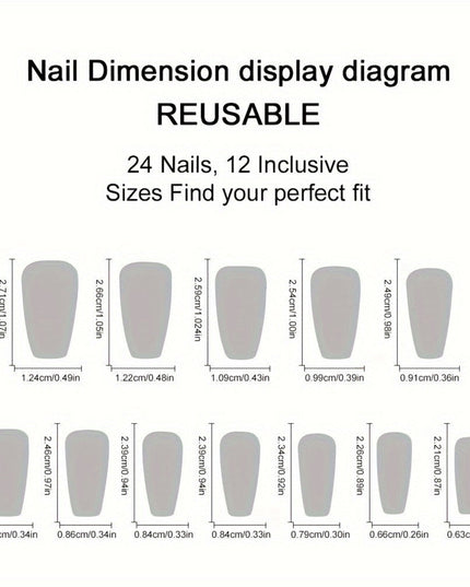 24pcs Halloween Medium-Length Ballet Pink Gradient White Flame Skull Castle Print Glossy Full-Cover Press-On Nails Set, Suitable for Women's Halloween Nail Art Decoration