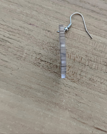 Vibrant Feather Earrings Vibrant 2D Bohemian Feather Acrylic Pendant Earrings for Women, 2D Flat, Lightweight Durable - Perfect Gift for Halloween Christmas Valentine's Mother's Day Birthdays & Daily Wear