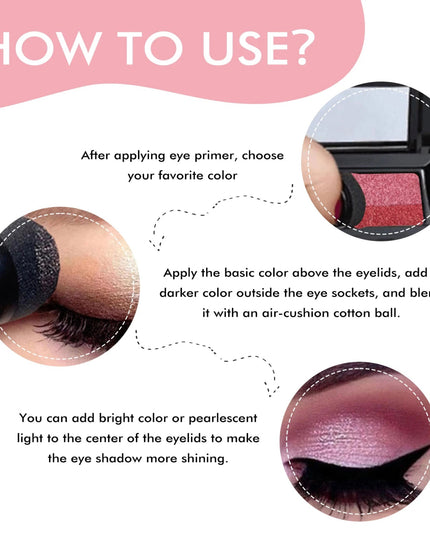 EELHOPE Lazy Eye Shadow Quick Makeup Easy Coloring Waterproof Sweatproof Matte Women Lasting Beauty Two Color Eye Shadow Tray