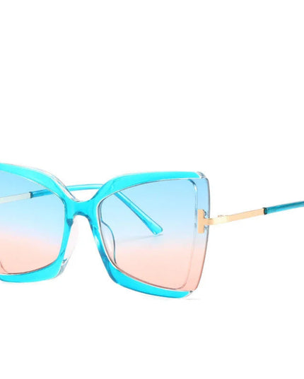 Cat Eye Sunglasses Women Fashion Luxulry Brand Design Retro Glasses Frame For Men Oversized Gradient Eyeglasses Spectacle UV400