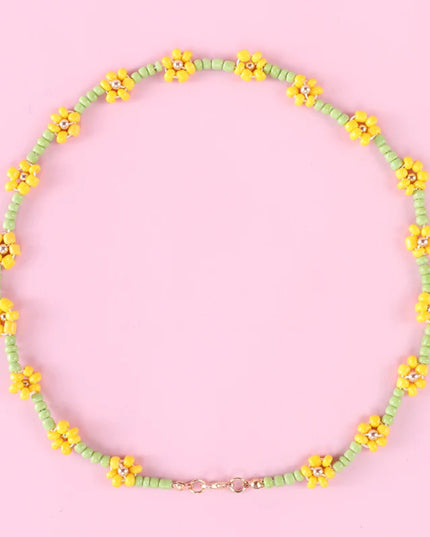 Makersland Kids Necklaces for Girls Ice Cream Pendant Beaded Resin Necklace Candy Color Cartoon Cute Jewelry Christmas Presents