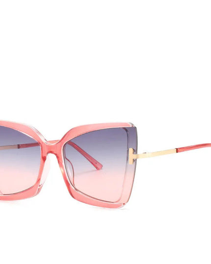 Cat Eye Sunglasses Women Fashion Luxulry Brand Design Retro Glasses Frame For Men Oversized Gradient Eyeglasses Spectacle UV400