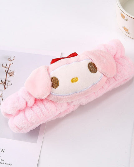 Cartoon Cute Clow M Stuffed Hair Band Student Lady Young Adult Heart Wash Face Wash Hair Bands Headwear Headdress Female