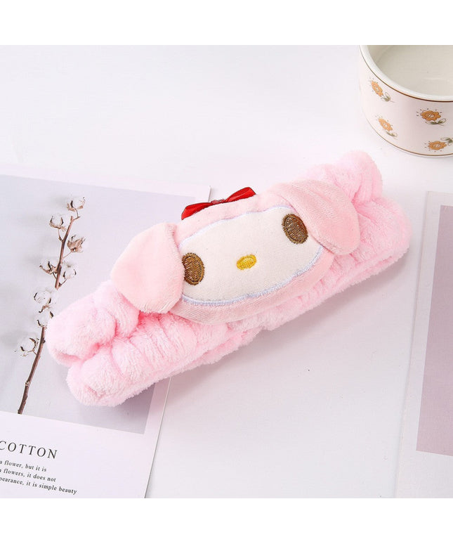 Cartoon Cute Clow M Stuffed Hair Band Student Lady Young Adult Heart Wash Face Wash Hair Bands Headwear Headdress Female
