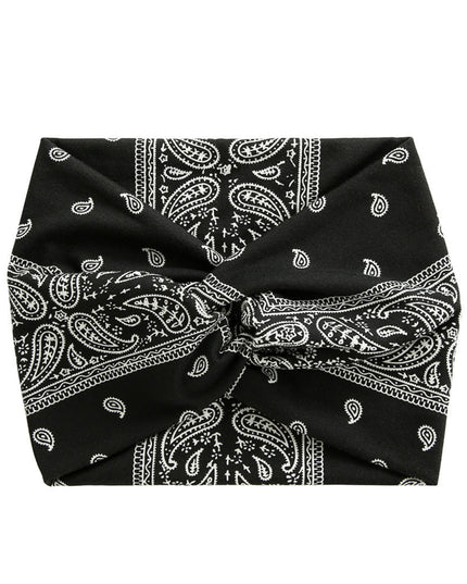 Professional Latin Dance Widened Performance Yoga Running Hair Band