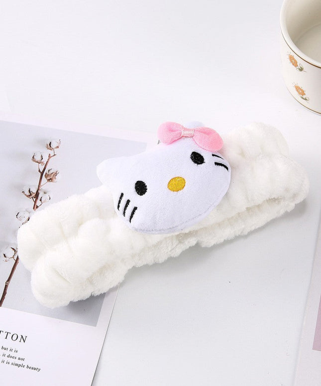 Cartoon Cute Clow M Stuffed Hair Band Student Lady Young Adult Heart Wash Face Wash Hair Bands Headwear Headdress Female