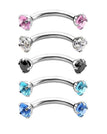 1.2mm thick 8mm long red diamond