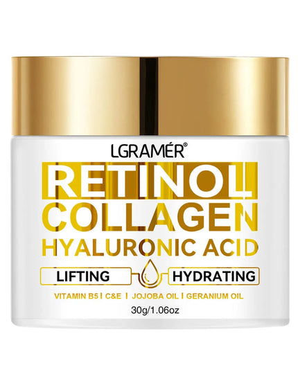 Retinol Face Cream Moisturizing Wrinkle Remover Collagen Hyaluronic Acid Creams Skin Care Cosmetic for Women&Men