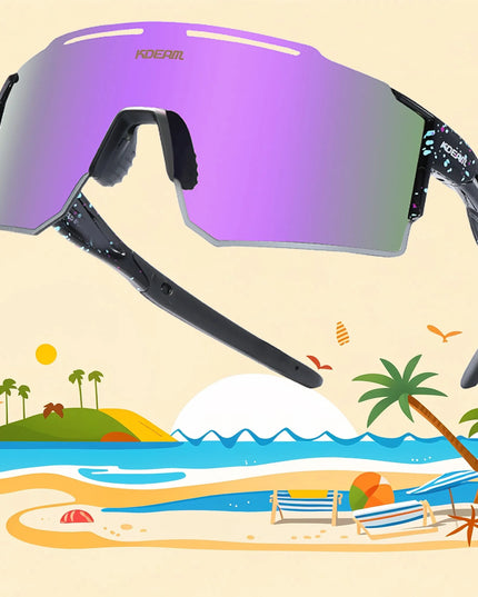 Polarized Sunglasses for Men and Women, Youth Kids Baseball Softball Sunglasses for Cycling, Running