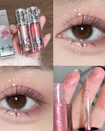 Balletism Liquid Eyeshadow Liquid Fine Shimmer High Light Eyeshadow delicate everything with influencer