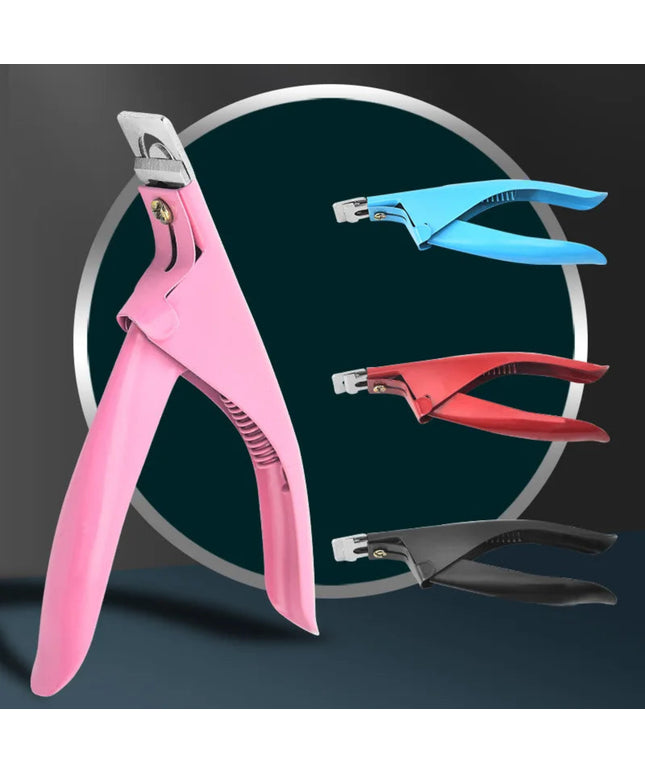 False Acrylic Tips Clipper Manicure Clamp Clippers Special Type U Word Cut False Manicure Tools Cut Clipper Nail Manicure Tools