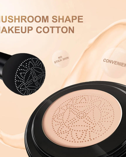 EELHOE Mushroom Head Air Cushion BB Cream Waterproof Moisturizing Face Cosmetics Brightening Makeup Base Magic Cream Foundation