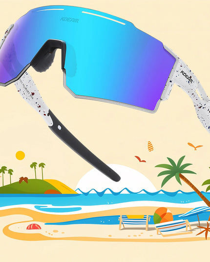 Polarized Sunglasses for Men and Women, Youth Kids Baseball Softball Sunglasses for Cycling, Running