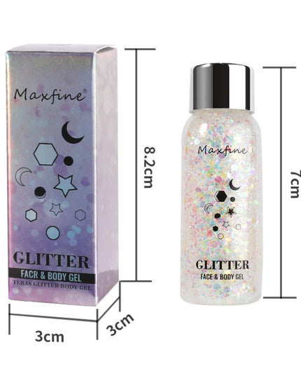 Shimmer Sparkle Body Face Glitter Parties and Makeup Art  Safe for All Skin Type Easy to Apply Long Lasting