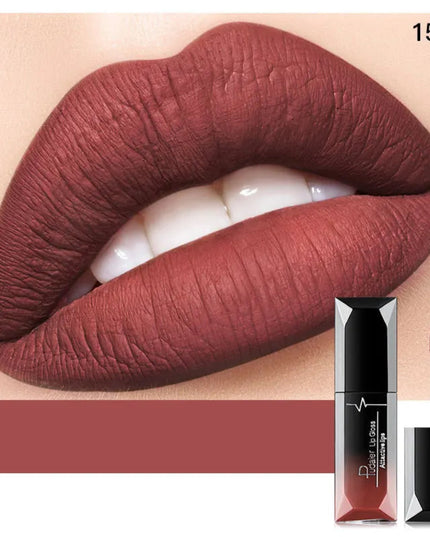 Super Matte Velvet Liquid Lipstick - 21 Colors Christmas Lip Makeup Long Lasting 18 Color Selection Lipgloss Lip Cream