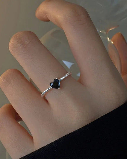 New Sliver Color Cubic Zirconia Snake Ring for Women Fashion Open Adjustable Finger Rings Party Wedding Statement Jewelry Gifts