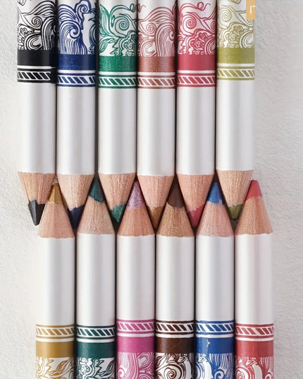 12-piece highly pigmented shiny and matte eyeliner set | No clumping, non-irritating | Suitable for parties and everyday makeup