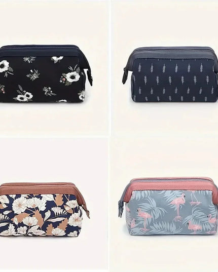 New Fashion Cosmetic Bag Women Waterproof Flamingo Makeup Bags Travel Organizer Toiletry Kits Portable Makeup Bags Beautician