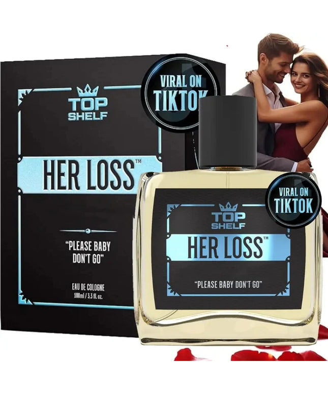 Her Loss cologne perfume, men's cologne perfume, men's pheromone cologne perfume 50ml/100ml, lasting fragrance, Christmas gift