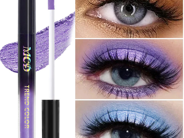 13-Shade Waterproof Liquid Eyeshadow Palette - High Shine  Long-Lasting & Smudge-Proof Makeup Set for Glamourous Looks glitter