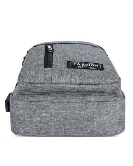 2025 New Multifunctional Chest Bag Men's Fashion Trend Oxford Cloth Shoulder Bag Korean Style Casual Waterproof Messenger Bag