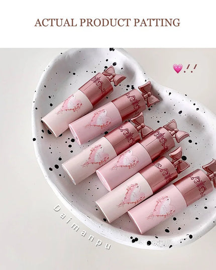 White Pink Liquid Brightening Concealer Matte Face Highlight Stick Cover Acne Spot Dark Circles Moisturizing Concealer Makeup