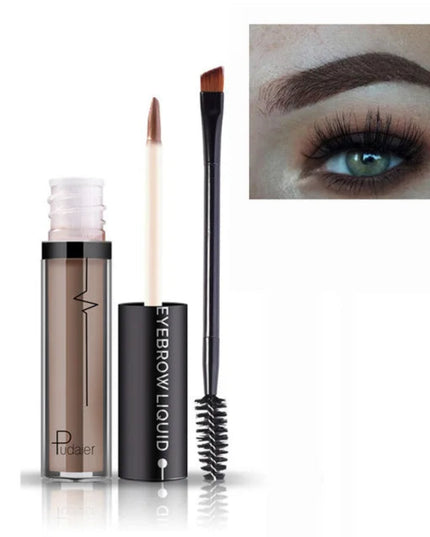 Pudaier Makeup Set Eyebrow Cream + Brows Brush Eyes Makeup Cosmetics Eye Brow Pencil Tint Gel Eyebrows Make up Pigment Enhancer