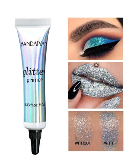 Makeup Glitter Primer Long Lasting Eyeshadow Color Special Primer for Eyes Light Milk Cream Texture Women Cosmetics