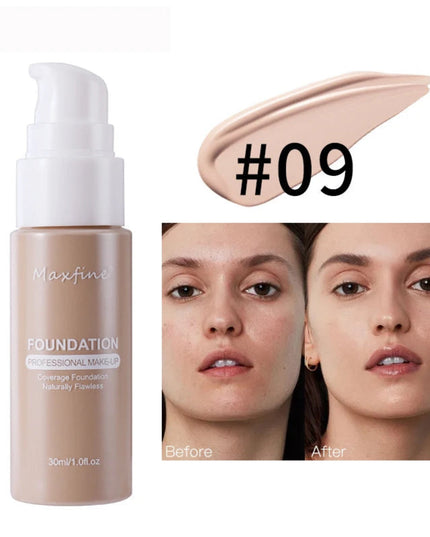 Liquid Foundation Effective Concealer Waterproof Sweat-resistant Makeup Professional Cosmetics