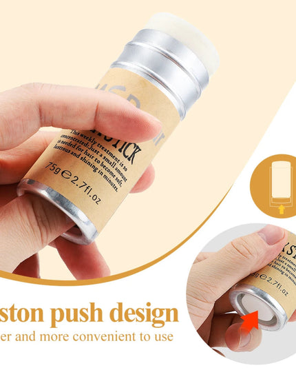 Hair Wax Stick For Wig Professional Hair Wax Stick Gel Cream Non-Greasy Style Hair Wax Stick For Men Women Broken Hair Artifact