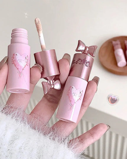 White Pink Liquid Brightening Concealer Matte Face Highlight Stick Cover Acne Spot Dark Circles Moisturizing Concealer Makeup