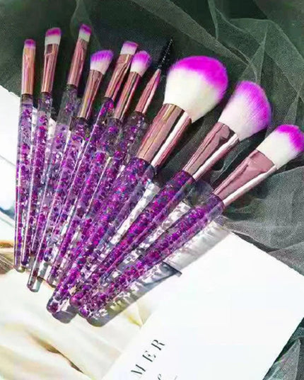 10PCS Makeup Brush Set Professional Super soft detail brush Blush Brush Foundation Concealer Eyeshadow Brush