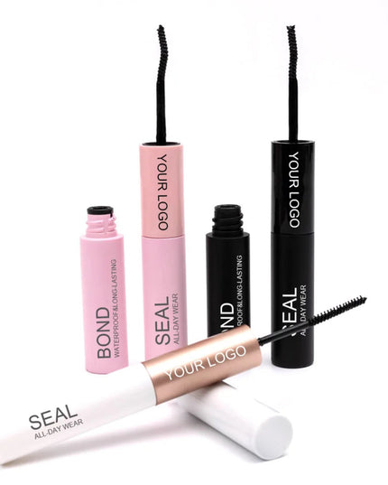 Eyelash Bond and Seal for DIY Lash Clusters Long Lasting Lash Glue Hold 48-72 Hours Waterproof Mascara Wand Makeup