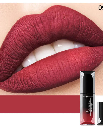Super Matte Velvet Liquid Lipstick - 21 Colors Christmas Lip Makeup Long Lasting 18 Color Selection Lipgloss Lip Cream