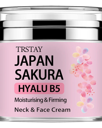 Japan Sakura Essence Cream, Sakura Tone Up Cream with Hyaluronic Acid,