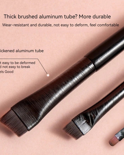 3PCS Eyeliner Eyebrow Contour Makeup Brush Super Soft Fiber Comfortable Grip Soft And Natural Makeup Application Eyeliner Brush
