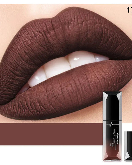 Super Matte Velvet Liquid Lipstick - 21 Colors Christmas Lip Makeup Long Lasting 18 Color Selection Lipgloss Lip Cream
