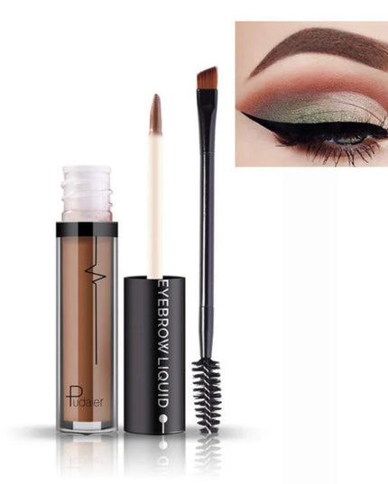Pudaier Makeup Set Eyebrow Cream + Brows Brush Eyes Makeup Cosmetics Eye Brow Pencil Tint Gel Eyebrows Make up Pigment Enhancer
