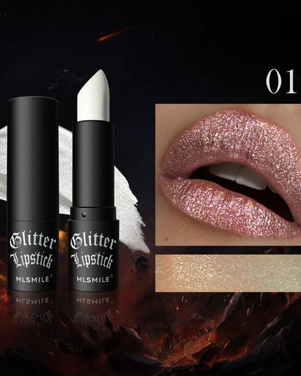 Multi Color Matte Lipstick Non Stick Flash Lasting Halloween Dark Makeup Diamond Finish Easy To Apply By MLSMILE
