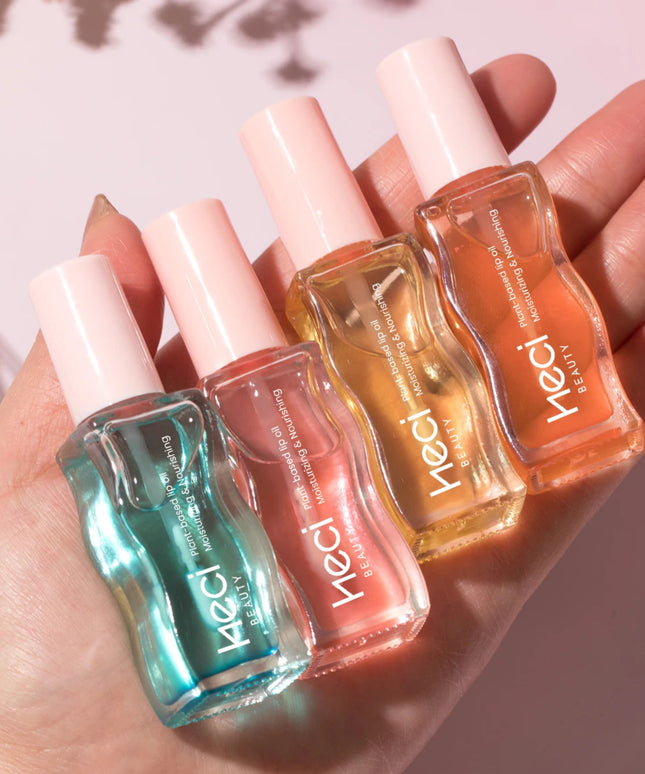 4pcs Fruity Tinted Lip Oil, Moisturizing Jelly Lip Gloss For Spring & Summer,Mirror Shine Glass-Look Lips Lip Makeup