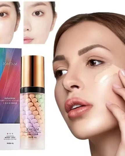 Makeup Primer Breathable BB Cream Not Sticky Face Foundation Intensive Moisturizes Provide Deep Moisture Helps Brighten Skin