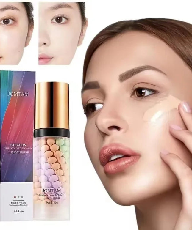 Makeup Primer Breathable BB Cream Not Sticky Face Foundation Intensive Moisturizes Provide Deep Moisture Helps Brighten Skin