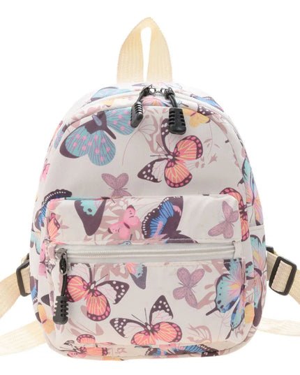 Women Mini Backpacks Nylon Female Bag Animal Printing Small Feminina Backpack School Bags For Teen Girls Knapsack Small Handbags