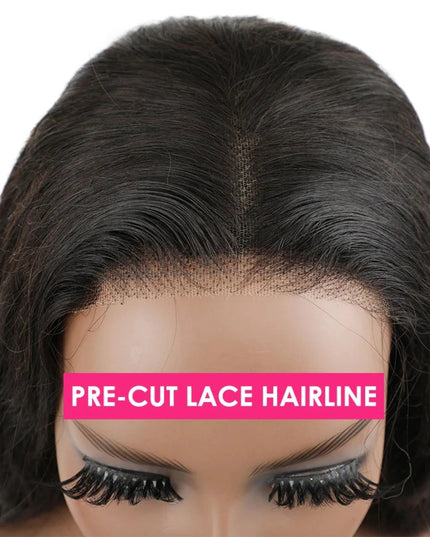 Wear And Go Bob Wigs For Women Human Hair 180% Straight Glueless Wig Ready To Go Human Hair Wigs Pre Cut Lace Air Wig Sale