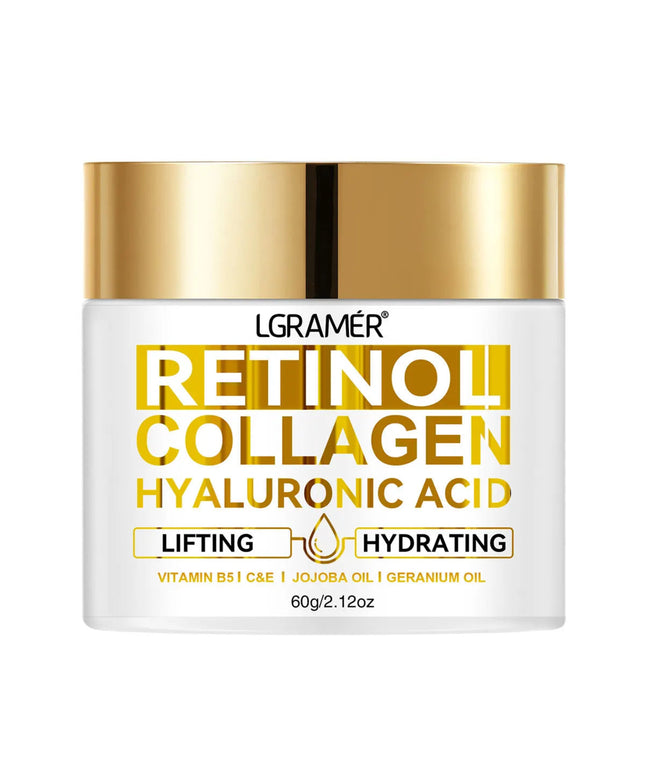 Retinol Face Cream Moisturizing Wrinkle Remover Collagen Hyaluronic Acid Creams Skin Care Cosmetic for Women&Men