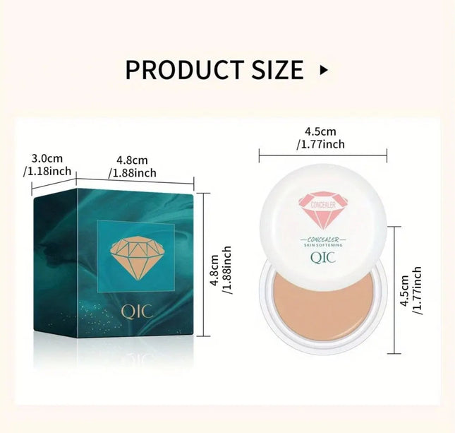 High Coverage Concealer Cover Anti Dark Circle Freckle Long-lasting Waterproof Foundation BB Cream for Face Makeup Base Cosmetic