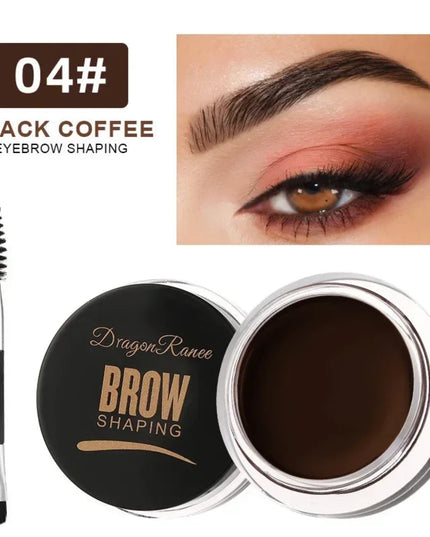 Matte Eyeliner Eyebrow Cream Gel Waterproof Long Lasting Contouring Brown Black Brow Cream Wild Eyebrows Cream Concealer