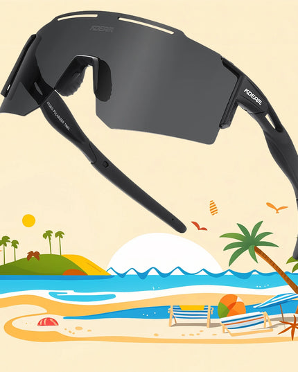 Polarized Sunglasses for Men and Women, Youth Kids Baseball Softball Sunglasses for Cycling, Running