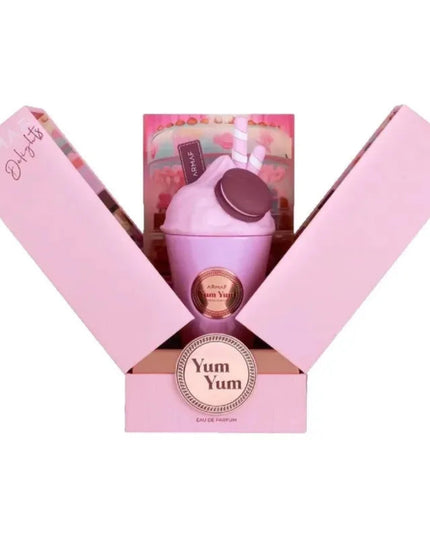 Armaf Yum Yum Eau de Parfum Spray 100ml Original Arab Perfumes Lasting Floral Fruity Fragrance Perfume Cologne for Women Makeup